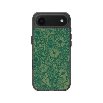 iPhone Air Clear (相機按鈕) 酷墨灰 - Flower Press Stuido - 獵月