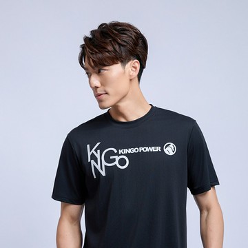 KINGO女款｜冰感系列｜印花圓領T恤 /M-XL/ 512609