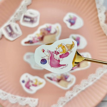 可可脂巧克力造型貼紙組