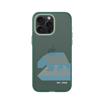 iPhone 15 Pro Max Clear 憂墨綠 - The Wildlife Collection 動物野境系列 - 北極熊