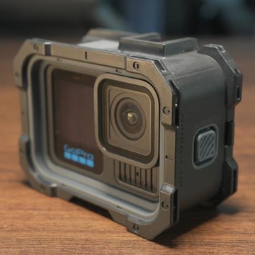 肥熊 適用 GoPro Hero 9/10/11/12運動相機GOPRO兔籠防摔保護套go pro邊框套GoPro12配件散熱保護鏡頭狗11
