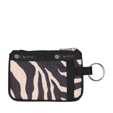 LeSportsac KEY CARD HOLDER 卡片零錢包 - 拉菲斑紋