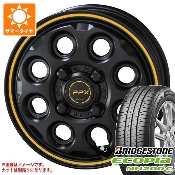 サマータイヤ 185/55R16 83V ブリヂストン エコピア NH200 C PPX ミルエイト 6.0-16 通販  LINEポイント最大0.5%GET LINEショッピング