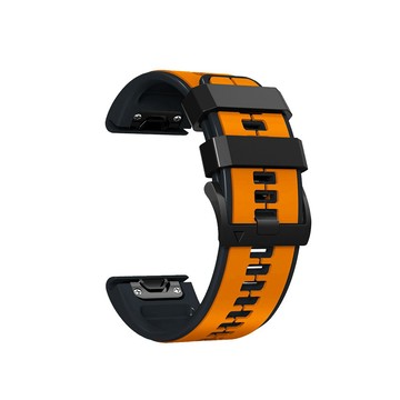 【ibits】Garmin tactix 7Pro 雙色矽膠錶帶 腕帶 佳明 手錶 替換腕帶 撞色 22mm 26mm