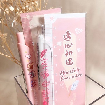 現貨【N兔studio】韓國CLIPEN多用途夾筆-祈羽詩文的筆系列