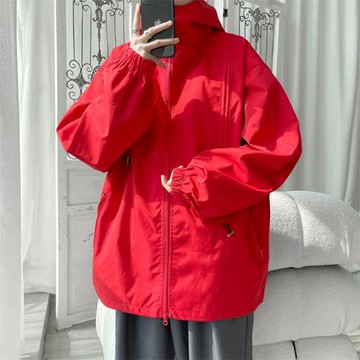 工裝夾克男春秋新款防水防風登山服青少年連帽外套男士戶外沖鋒衣