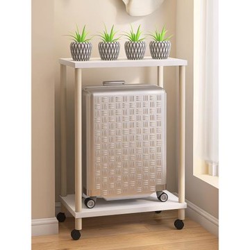 行李箱置物架家用拉桿箱放置雙層收納架可移動旅行箱存放落地架子