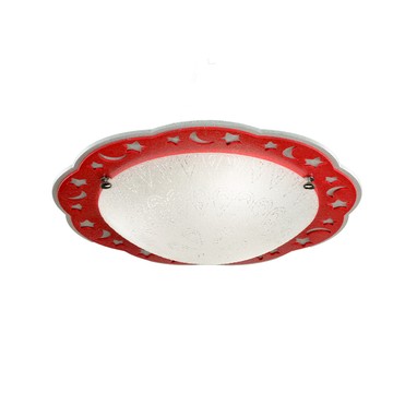 木質邊框吸頂燈3燈F11-123013