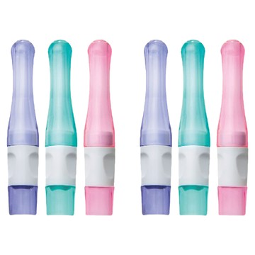 sk-2607-gp 筆蓋握筆器  馬卡 紫色 + 綠色 + 粉色  2入