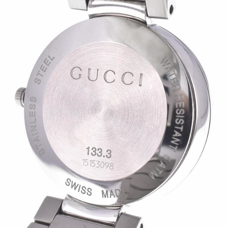 △ グッチ GUCCI 133.3/YA133308 インターロッキング クォーツ