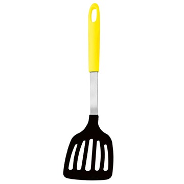 日本下村工業 Shimomura 耐熱不沾鍋專用煎鏟 FVS-204  黃色  1支