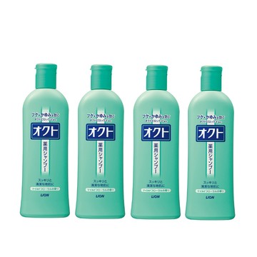 LION OCTO清屑舒癢洗髮精320mlx4瓶