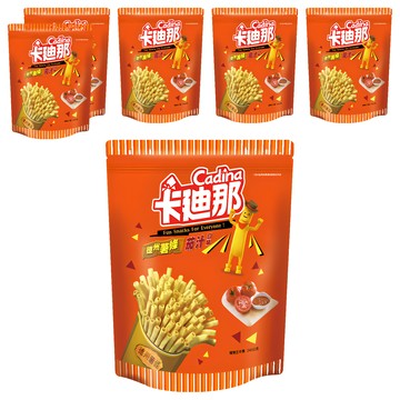 Cadina 卡迪那 德州薯條 茄汁口味  240g  6包