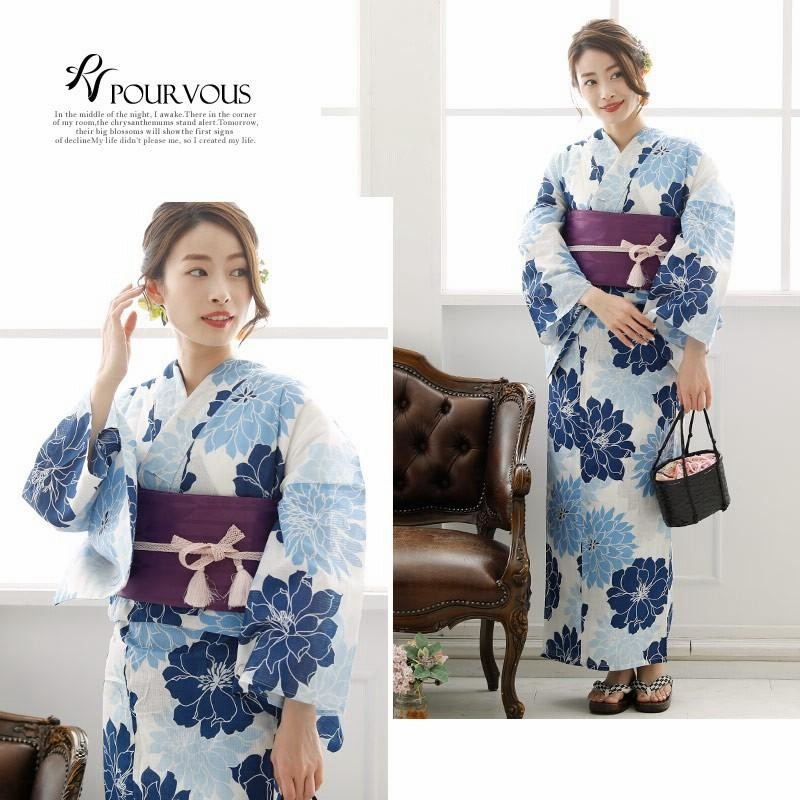 新品 婦人物 浴衣反物 10 カット売り10cm〜購入 女性浴衣 反物 紺 藍縞 綿紬 先染め 女物