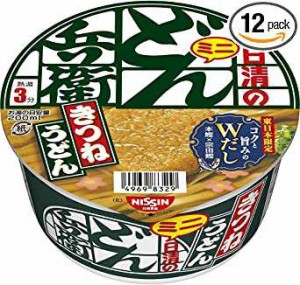 日清食品 どん兵衛 きつねうどんミニ [東] 42g×12個