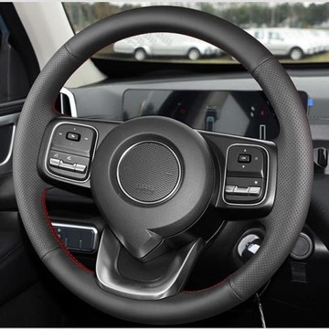 適用于長城金剛炮方向盤套真皮手縫22年22款金剛炮專用全包圍把套