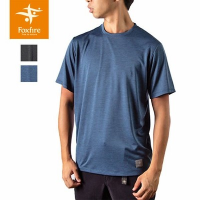 フォックスファイヤー Foxfire Tシャツ メンズ 半袖 ベースレイヤー カットソー 吸汗速乾 アウトドア Ts Exストレッチクルーs S Ts おしゃれ Fox 通販 Lineポイント最大get Lineショッピング