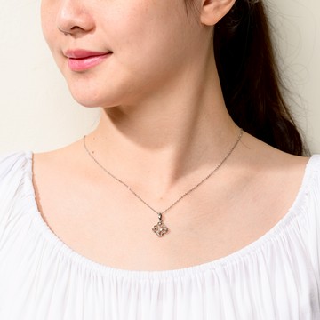 油膽水晶項鍊 | 天然油膽水晶 雙尖水晶 原礦造型項鍊 N04-58,59