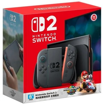 NS2 Switch2 2代主機 台灣公司貨 原廠保固一年  瑪利歐賽車世界同捆主機