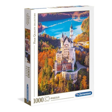遠眺新天鵝堡 1000片拼圖 Clementoni
