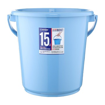 舒適圓型水桶 4711713031057 10L  藍色  1個