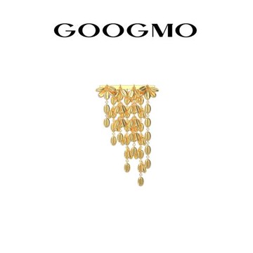 GOOGMO咖啡豆系列胸針2025年新款潮小眾設計高級感胸花女時尚配飾