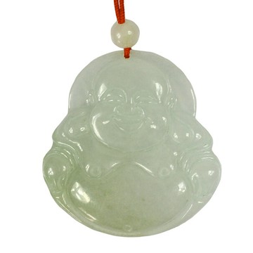 慈緣正堂翡翠彌勒佛吊墜女大肚佛 彌勒佛吊墜女翡翠a貸吊墜證書