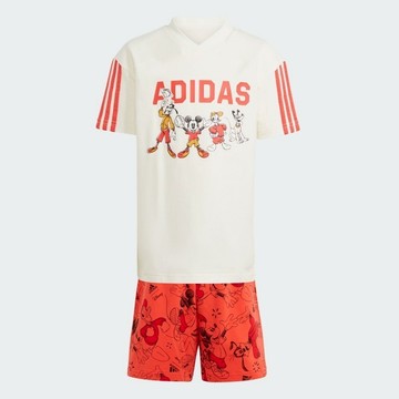 adidas DISNEY MICKEY MOUSE 運動套裝 短袖/短褲 童裝 IN7279 官方直營