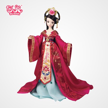 可兒娃娃文成公主·和親古裝新娘兒童禮物換裝洋娃娃女孩玩具9099