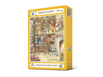 薔薇村的故事拼圖 春天 樹屋中的倉庫