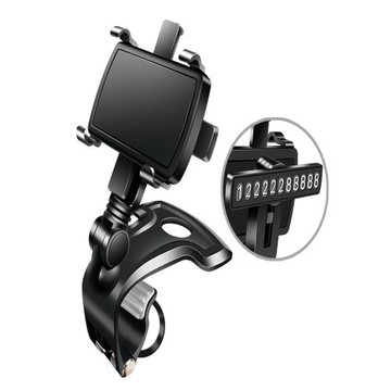 汽車儀表臺車載手機支架中控臺導航萬向旋轉車內用手機架夾子