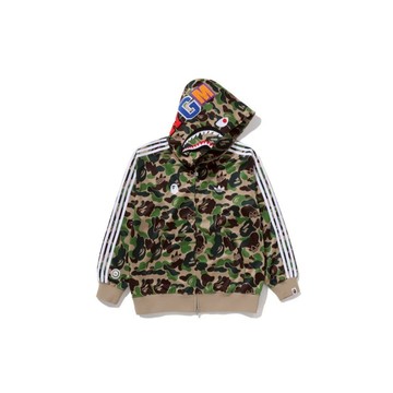 JPPSC】2026SS ADIDAS APE BAPE TRACK CAMO SHARK FULL ZIP 鯊魚 外套