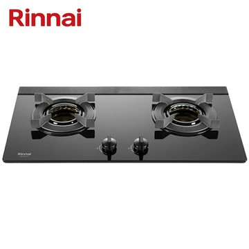 林內一級能效雙口內焰檯面爐(LED旋鈕) 天然/液化 RB-N2611G