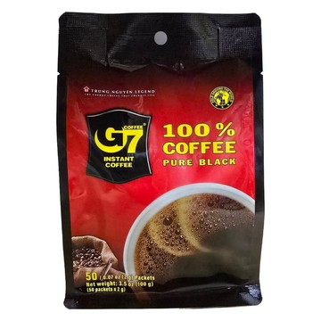 G7 純咖啡 50入 黑咖啡 100g
