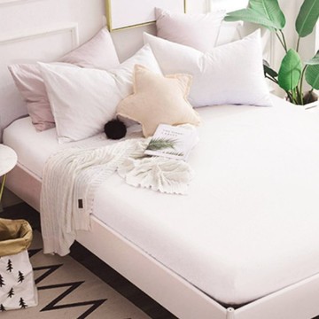 MIT100%全防水醫保級TPU膜抗菌劑防病毒保潔墊 純粹白