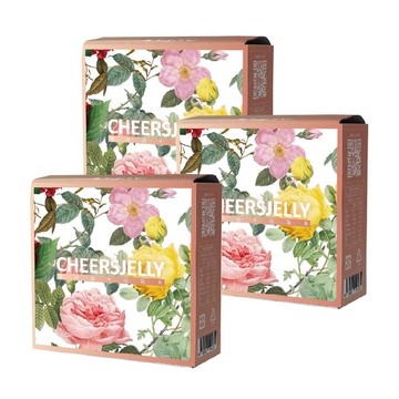 【CheersJelly】舉杯低卡蘋果蒟蒻凍x3盒(6根/盒)