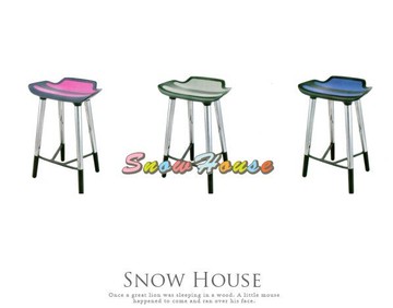 雪之屋 WR-02固定式櫃檯椅/造型椅/辦公椅/會客椅/吧檯椅/休閒椅 X717-02~04