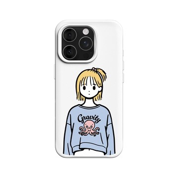 iPhone 16 Pro SolidX 白 - Contemporary Tokyo - 章魚