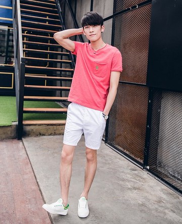 【JP.美日韓】休閒男 小短褲 短褲 男 褲子 休閒褲 工作褲 非 deckies 潮流短褲 打造 休閒英倫