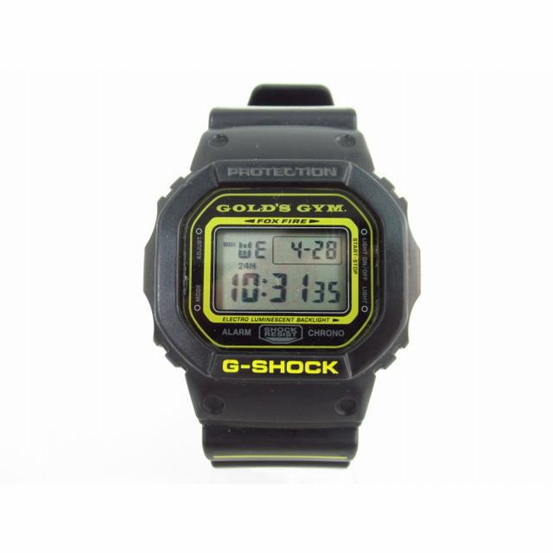 ゴールドジム　時計 Casio G-SHOCK Gold's Gym Japan 30th Anniversary Model japan