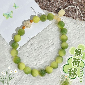 🔥臺灣發貨🔥小衆菩提根手機掛繩情侶手機鏈精緻古風長款手腕式防掉鑰匙扣掛件