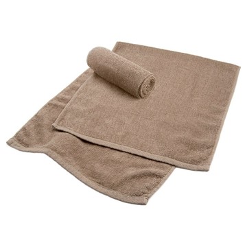 hiorie 日本桃雪 綁頭毛巾2件組 淺咖啡色 高吸水性 柔軟親膚 運動適用  1組