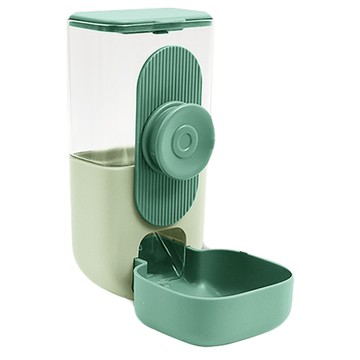 掛式餵食器 適用於貓咪  薄荷綠  870ml  1個
