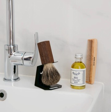 Andree Jardin l 鬍子刮鬍刷架-典雅黑