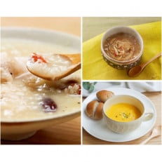 素材にこだわった薬膳スープ3種セット　簡単湯煎またはチンするだけ