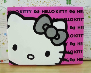【震撼精品百貨】Hello Kitty 凱蒂貓-KITTY吸油面紙-桃粉英文圖案