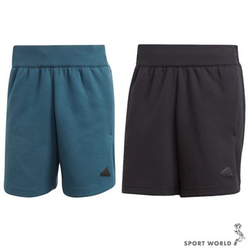 【下殺】Adidas 男裝 短褲 拉鍊口袋 Z.N.E. 棉 藍綠/黑【運動世界】IN5095/IN5096