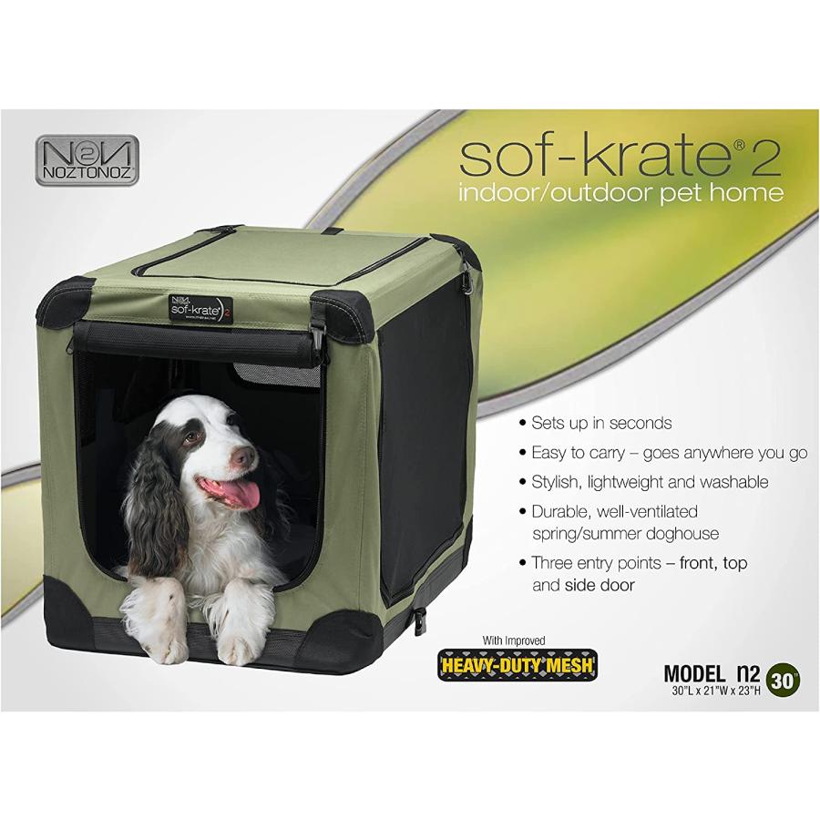 Firstrax NOZ2NOZ Sof-Krate Indoor Outdoor Pet Home Model N2-30 by