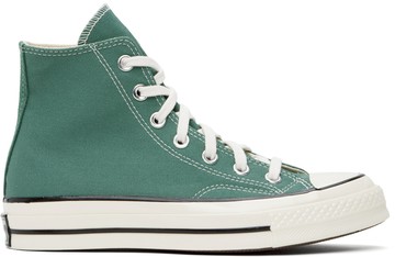 Converse 绿色 Chuck 70 高帮运动鞋