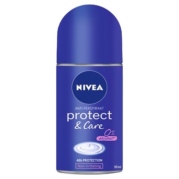NIVEA 妮維雅 止汗爽身乳液 經典呵護 滾珠瓶  50ml  1瓶